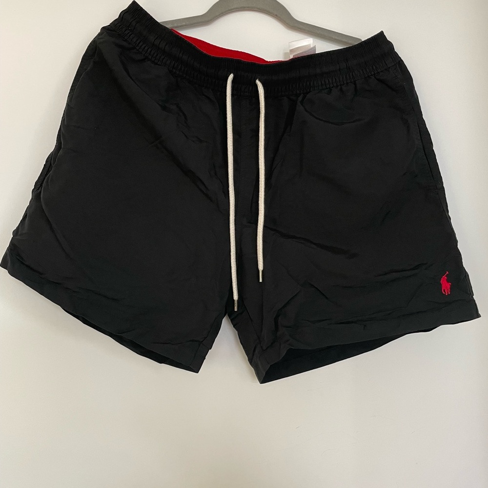 Polo Ralph Lauren Black Swim Shorts